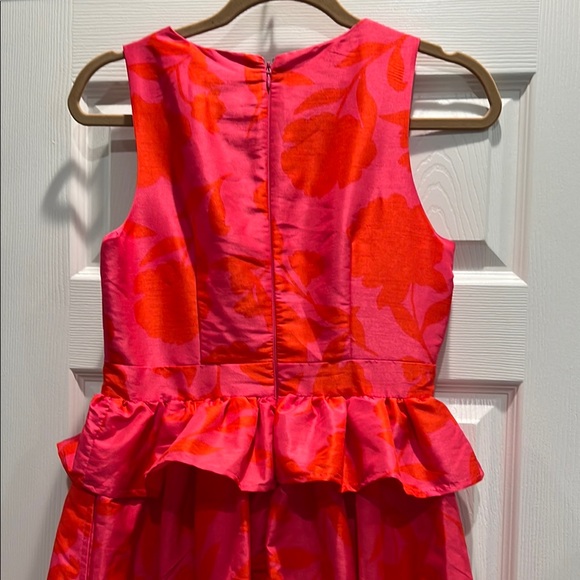 Kate Spade Red Ruffled Peplum Cocktail Dress size 0 and 4 - Picture 13 of 15